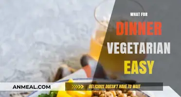 Quick Vegetarian Dinner Ideas: Simple, Healthy, and Delicious Meals