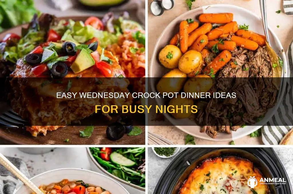what for dinner wednesday crock pot recipes