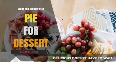 Delicious Dinner Ideas Paired Perfectly with Pie for Dessert