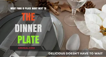 Dinner Etiquette: Identifying the Fork Placed Right Next to Your Plate