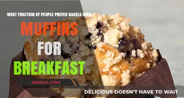 Bagels vs. Muffins: Which Breakfast Choice Tops Morning Preferences?