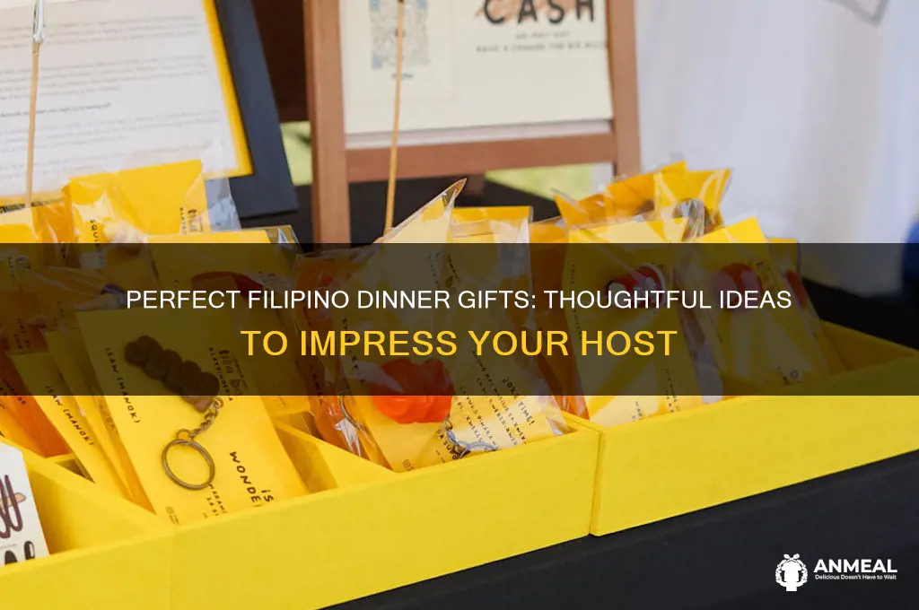 what gift do you bring a filipino for dinner
