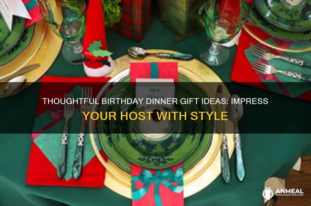what gift to bring to a birthday dinner