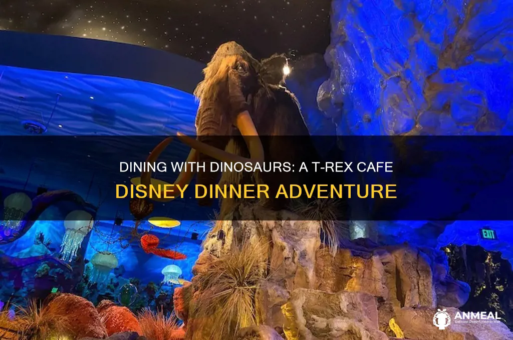 what gime us dinner at t rex cafe disney