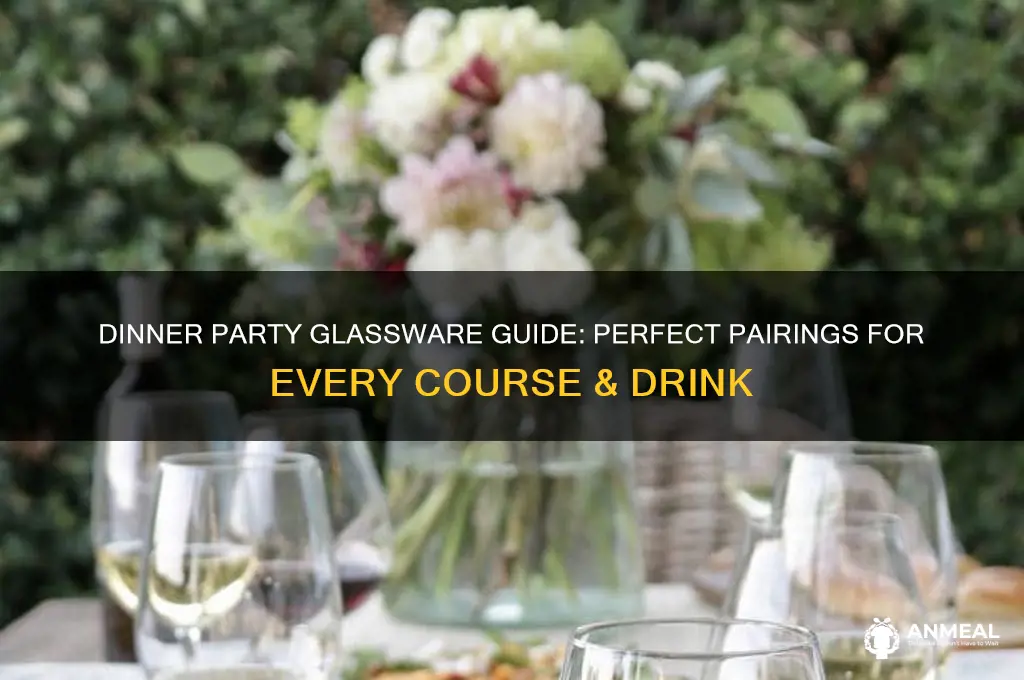 what glass is for what at a dinner party attire