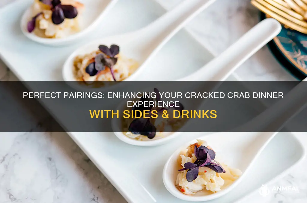 what goes best with a cracked crab dinner