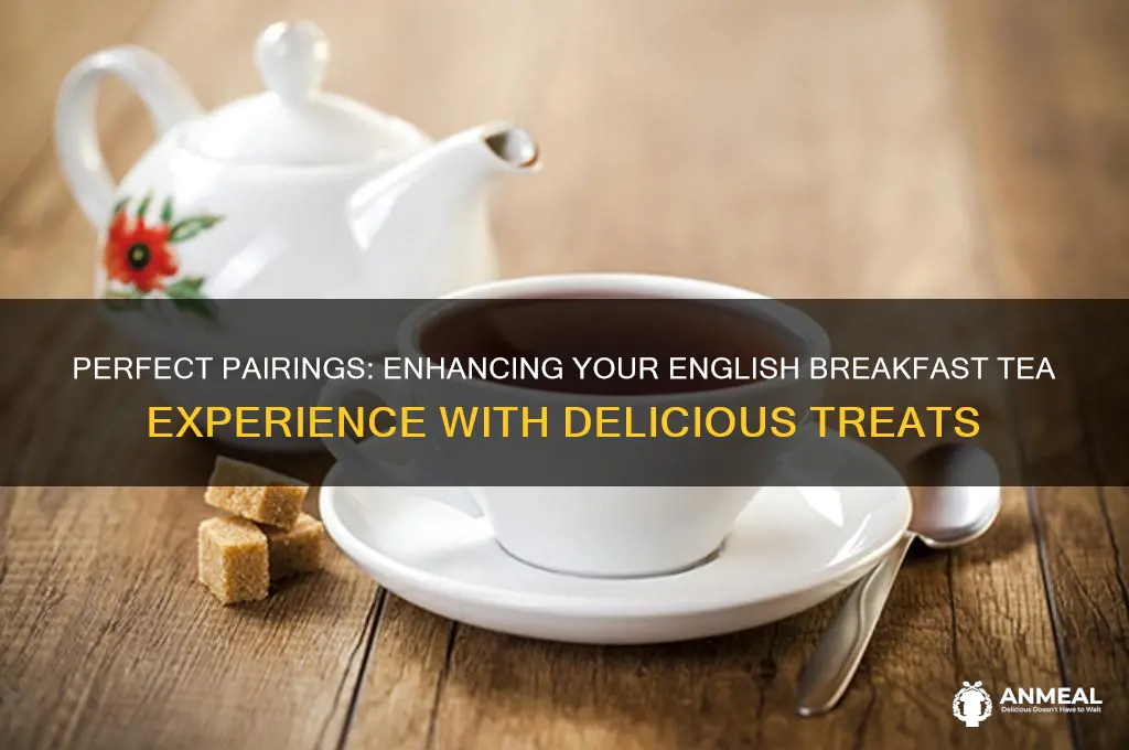 what goes best with english breakfast tea