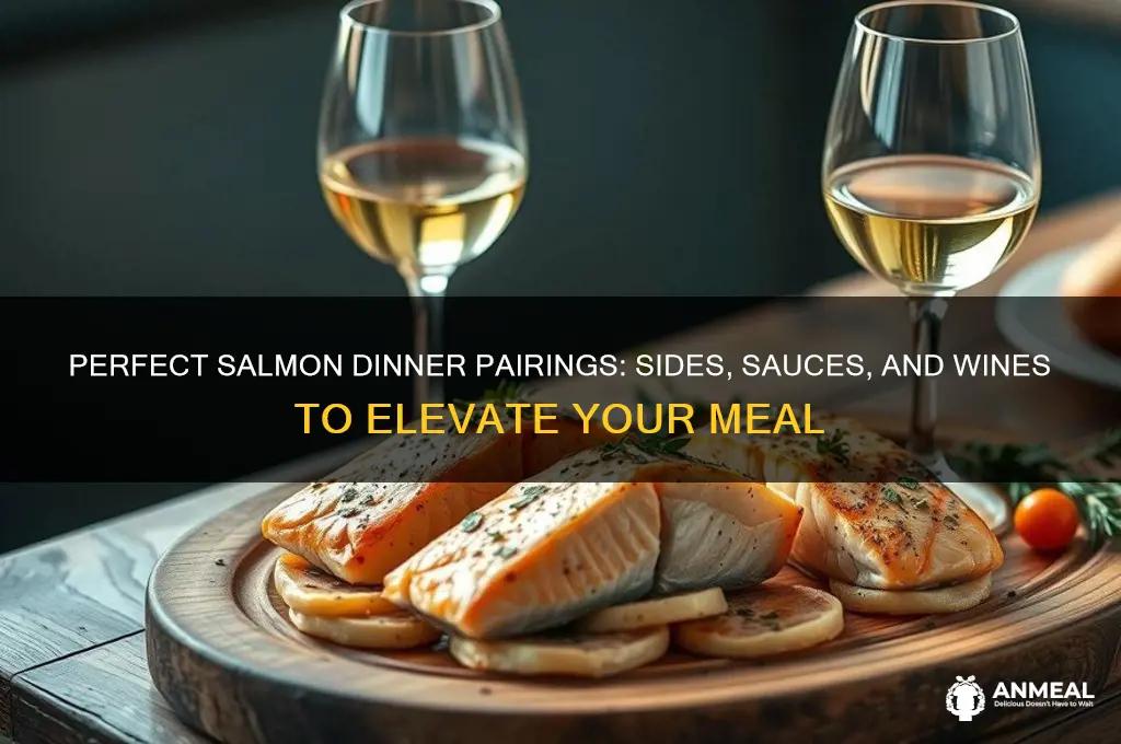 what goes best with salmon for dinner