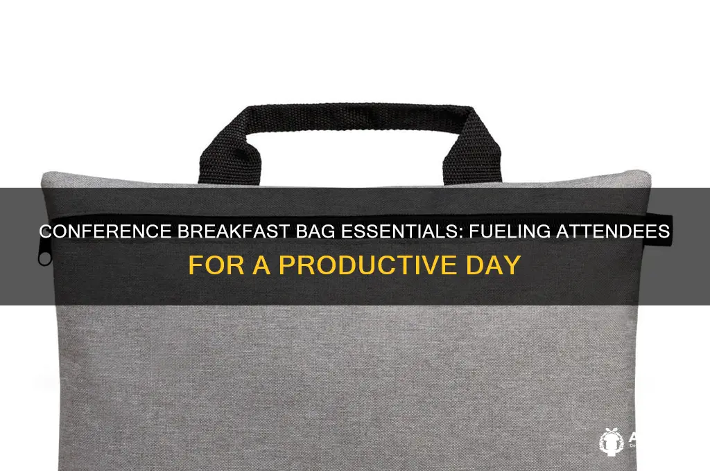 what goes in a breakfast bag at a conference