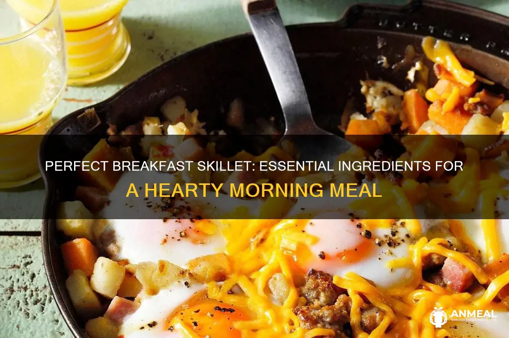 what goes in a breakfast skillet