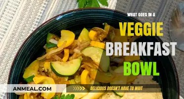 Wholesome Veggie Breakfast Bowl: Nutrient-Packed Ingredients for a Healthy Start