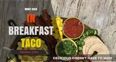 Delicious Breakfast Taco Fillings: Eggs, Meats, Veggies, and More!