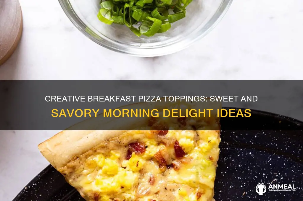 what goes on a breakfast pizza