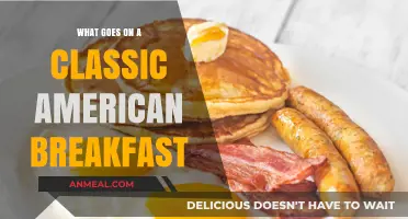 Classic American Breakfast Essentials: Pancakes, Bacon, Eggs, and More