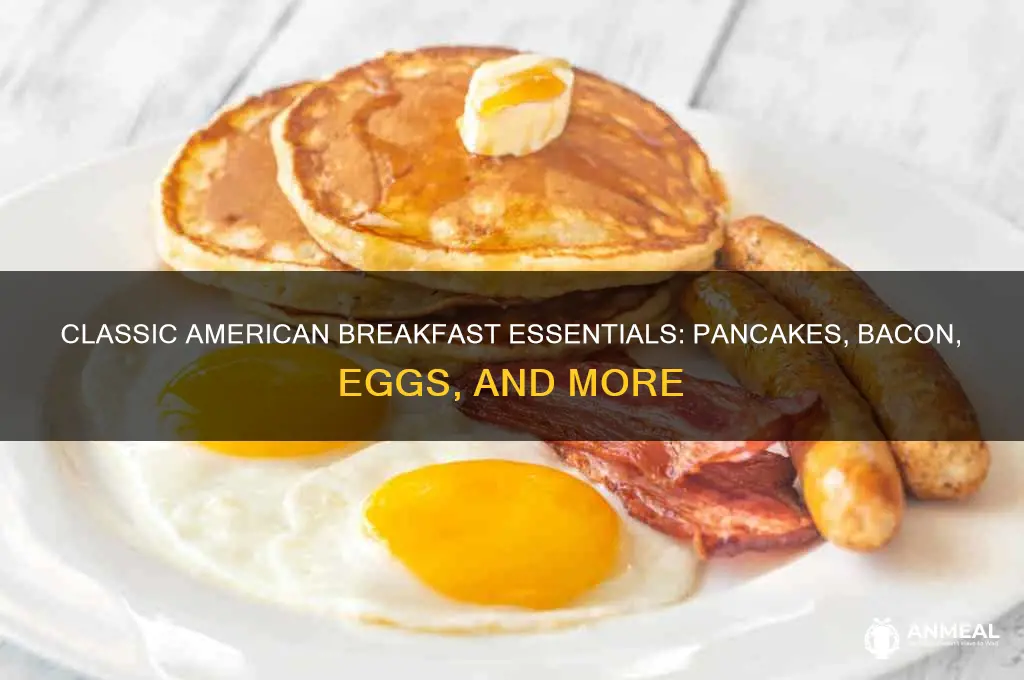 what goes on a classic american breakfast