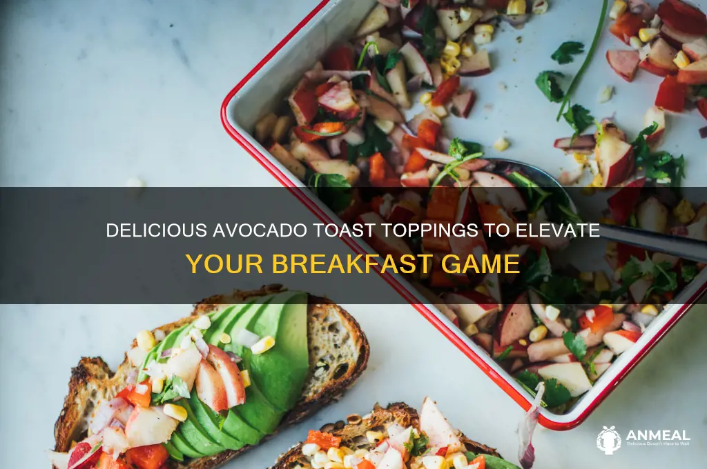 what goes on avocado toast for breakfast