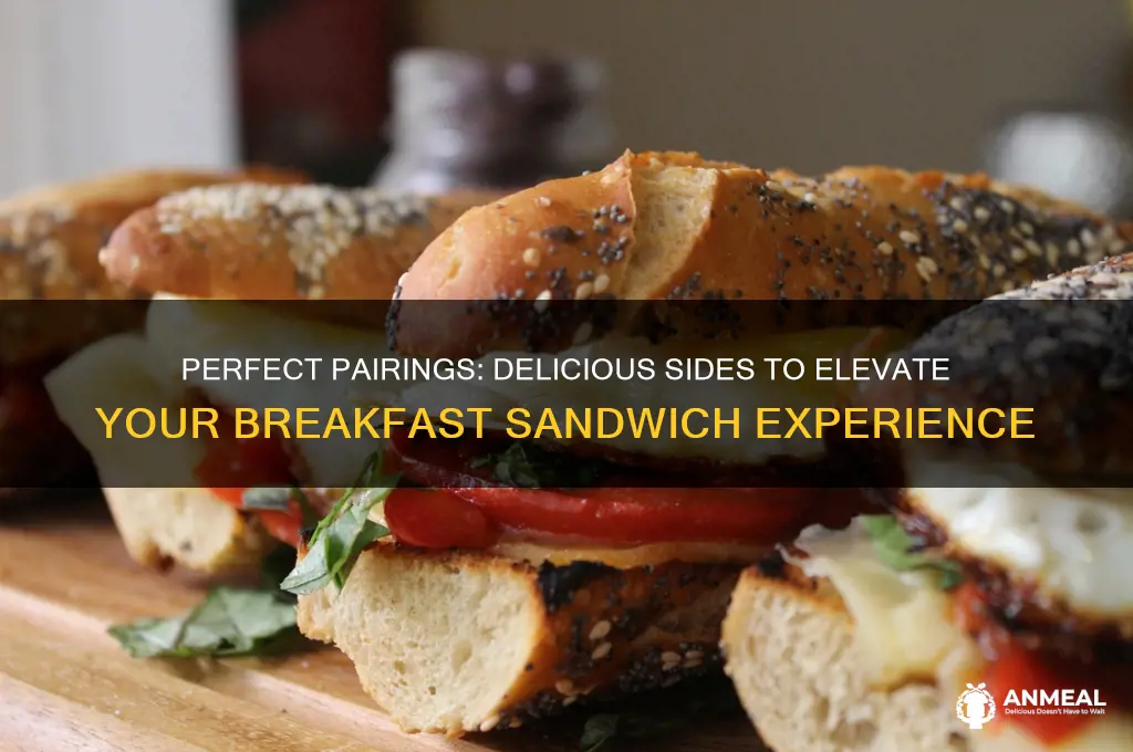 what goes well with a breakfast sandwich