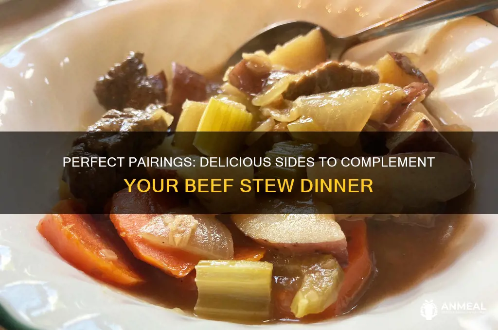 what goes well with beef stew for dinner