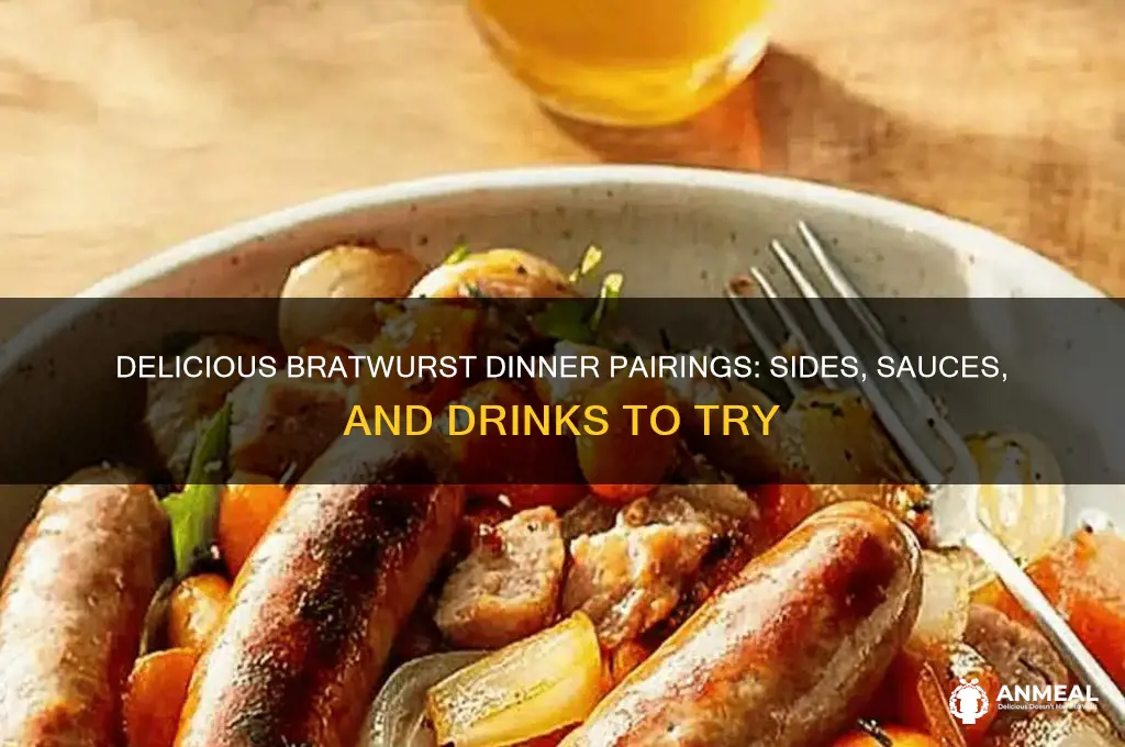 what goes well with brats for dinner