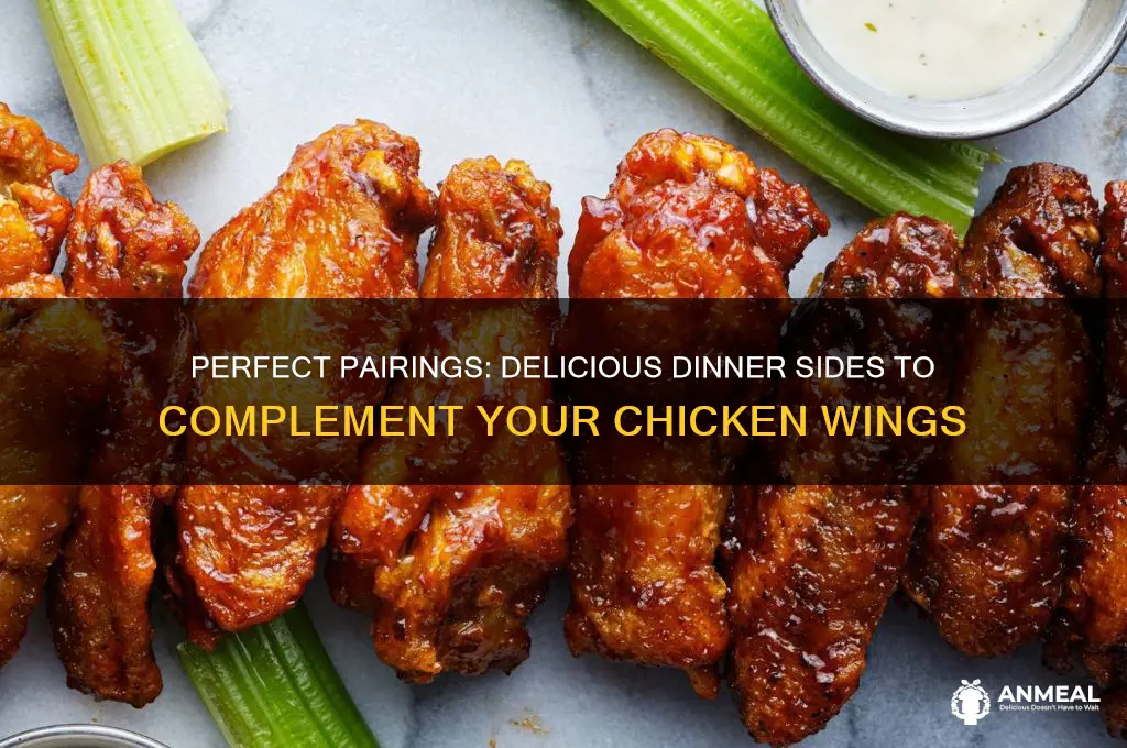 what goes well with chicken wings for dinner