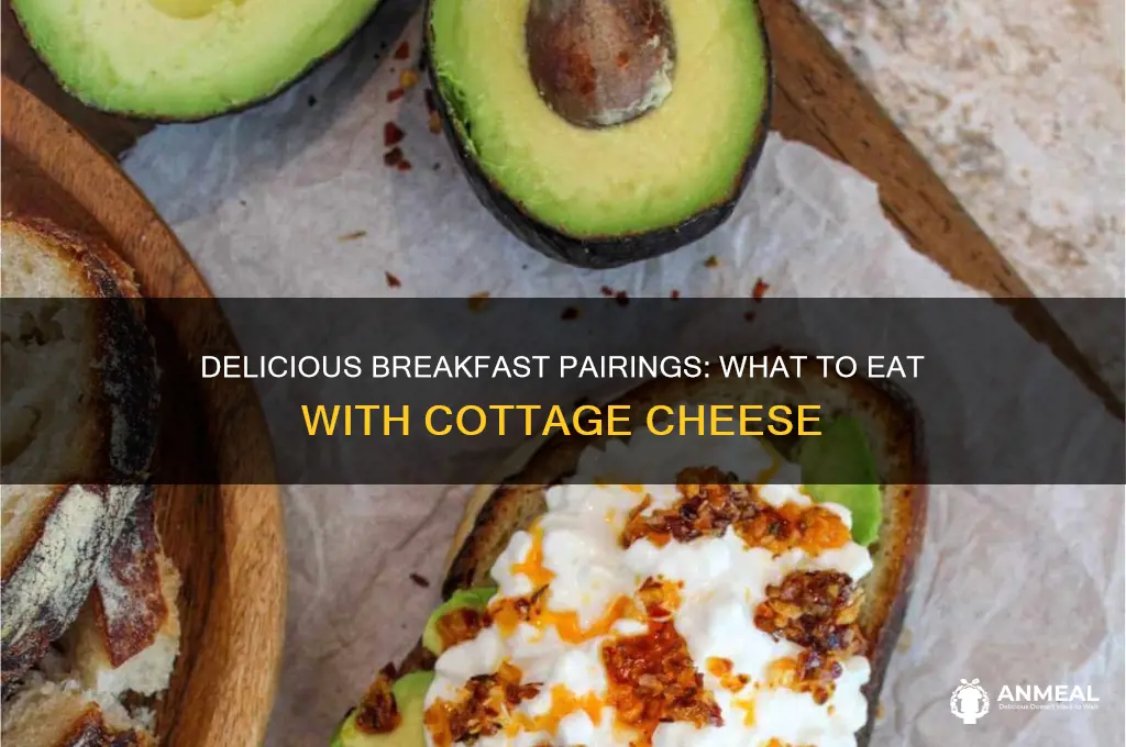what goes well with cottage cheese for breakfast