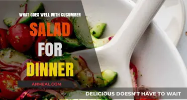 Perfect Pairings: Delicious Dinner Ideas to Complement Cucumber Salad