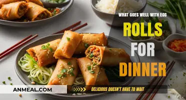 Perfect Pairings: Delicious Dinner Ideas to Serve with Egg Rolls