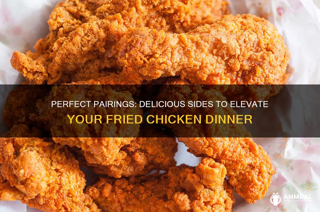 what goes well with fried chicken dinner