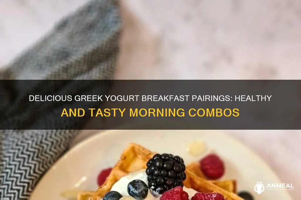 what goes well with greek yogurt for breakfast