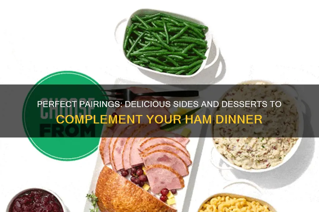 what goes well with ham dinner
