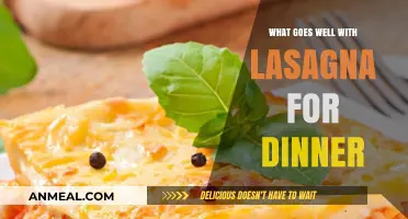 Perfect Pairings: Delicious Sides to Complement Your Lasagna Dinner