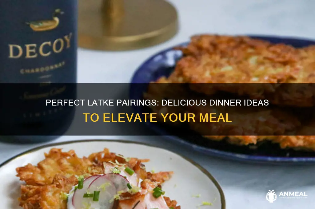what goes well with latkes for dinner