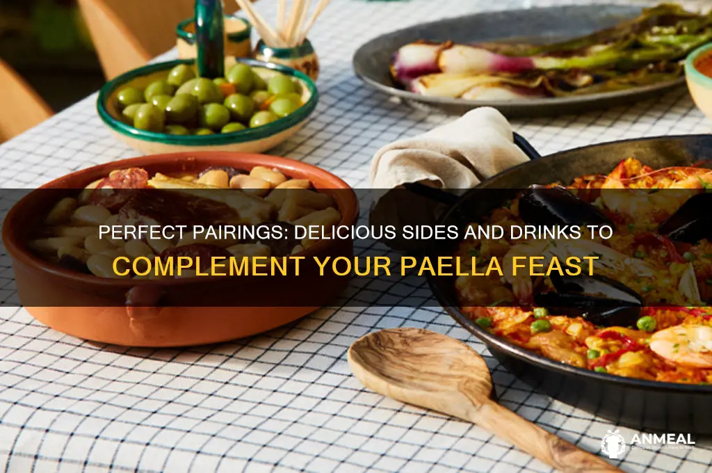 what goes well with paella dinner