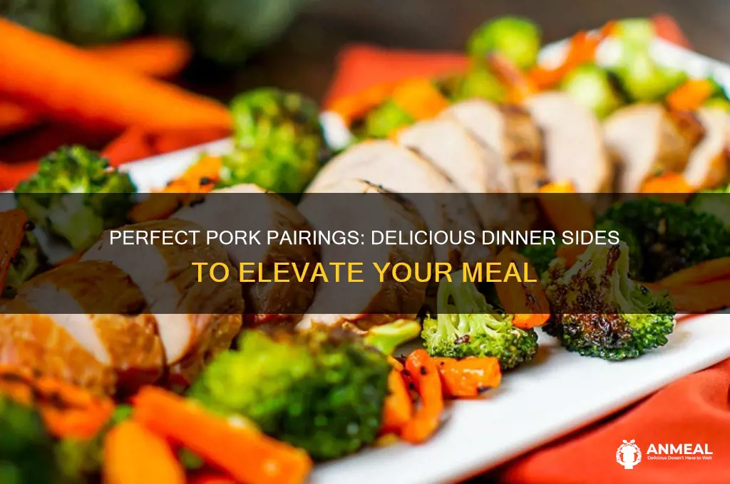 what goes well with pork for dinner