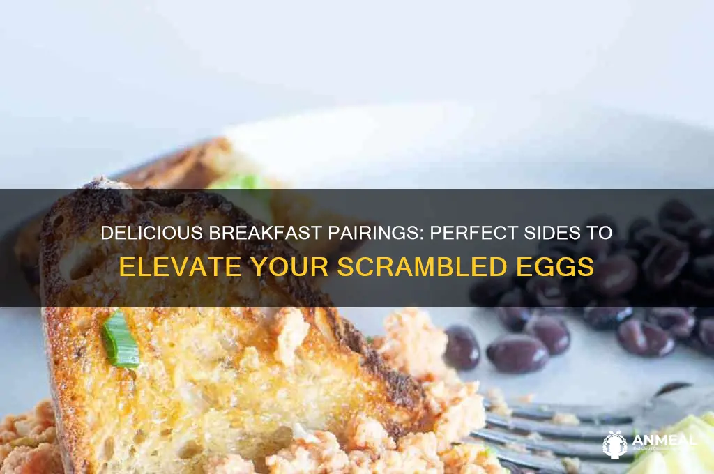 what goes well with scrambled eggs for breakfast