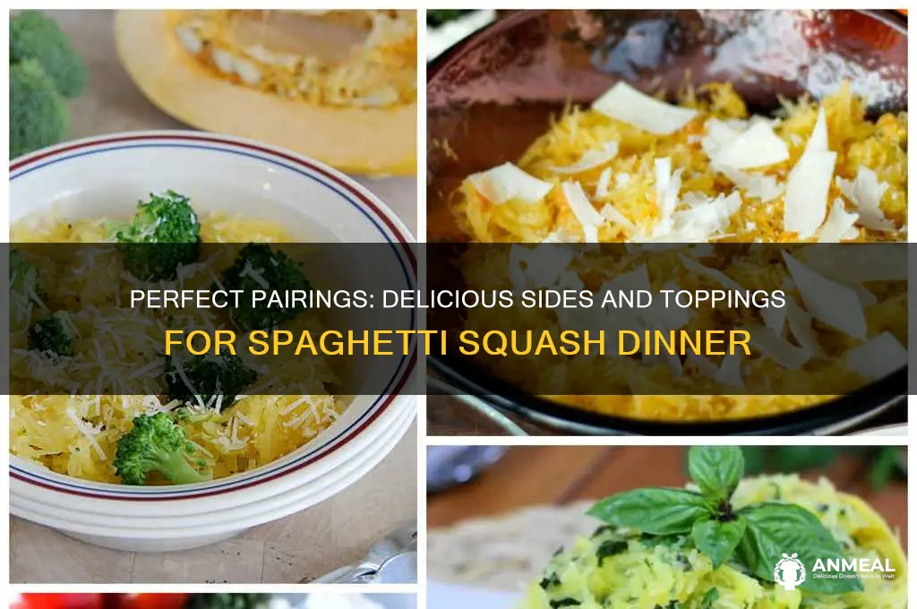 what goes well with spaghetti squash dinner