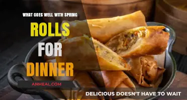 Perfect Spring Roll Dinner Pairings: Delicious Sides and Main Dishes to Complement