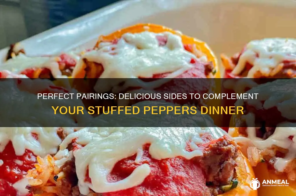 what goes well with stuffed peppers for dinner