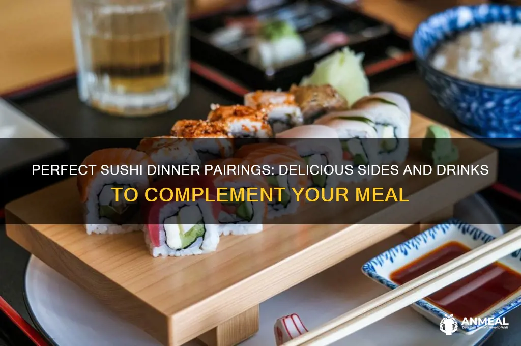 what goes well with sushi for dinner