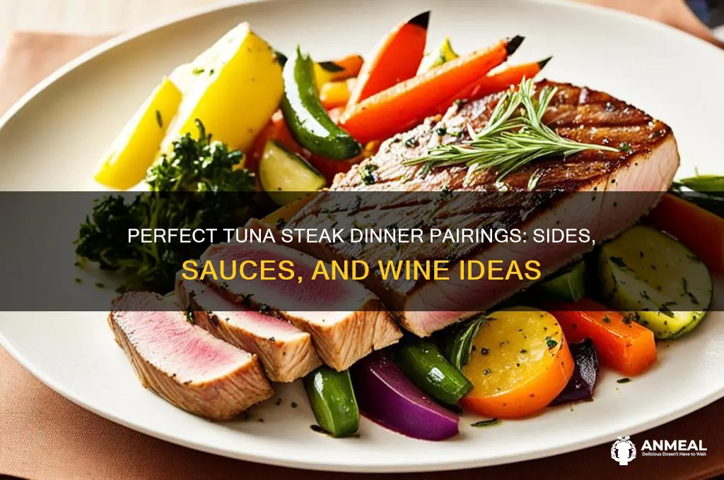 what goes well with tuna steak for dinner