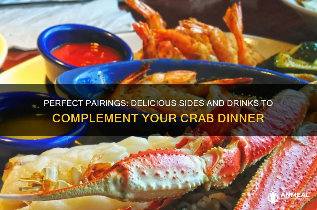 what goes with a crab dinner