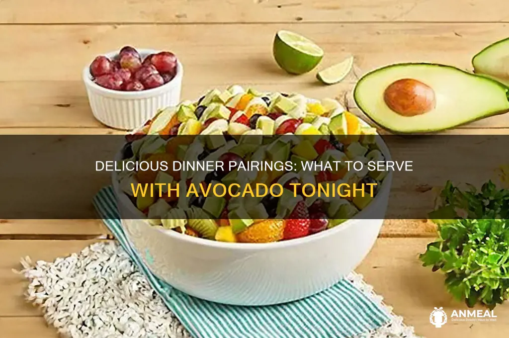 what goes with avocado for dinner