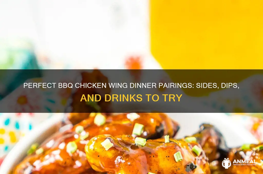 what goes with bbq chicken wings for dinner