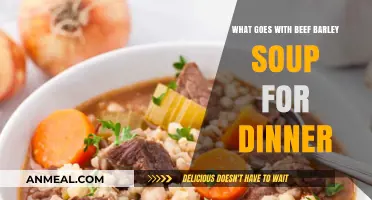 Perfect Pairings: Delicious Dinner Sides to Complement Beef Barley Soup