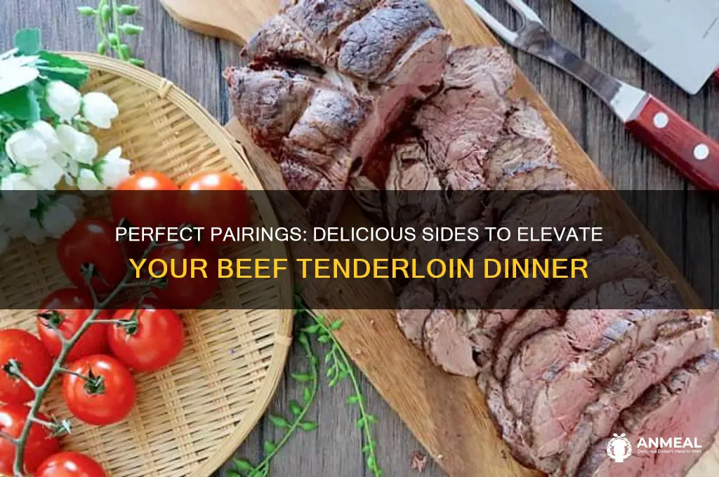 what goes with beef tenderloin dinner