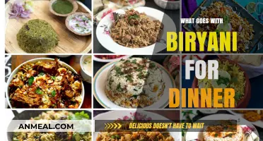 Perfect Biryani Dinner Pairings: Sides, Drinks, and Desserts to Complement