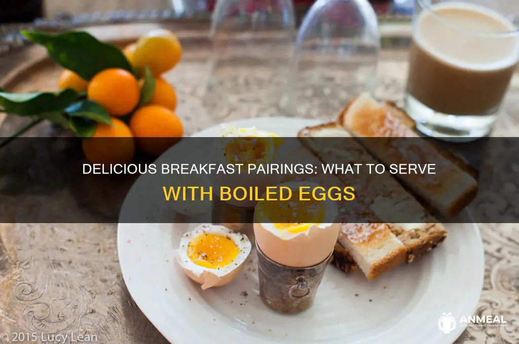 what goes with boiled eggs for breakfast