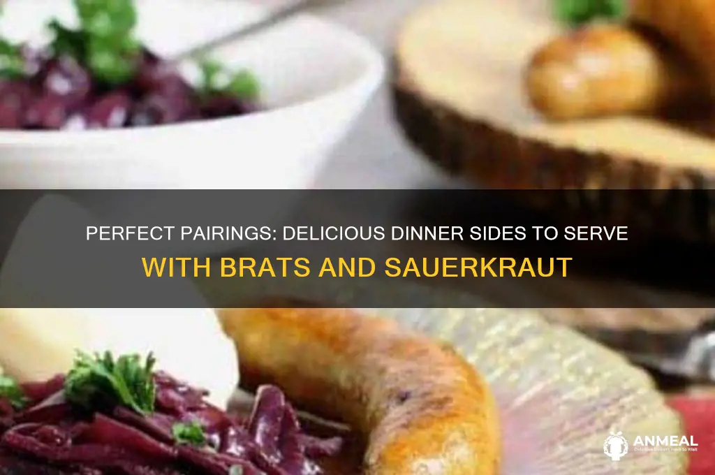what goes with brats and sauerkraut for dinner