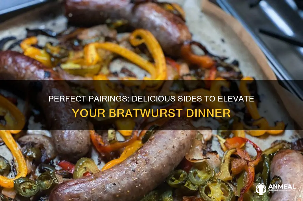 what goes with bratwurst dinner