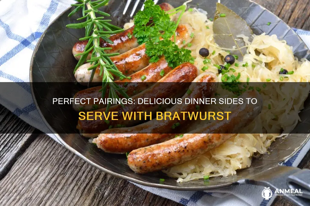 what goes with bratwurst for dinner